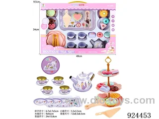 TEA SET IN WINDOW BOX