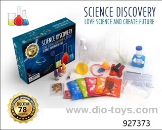 Science toy in color box