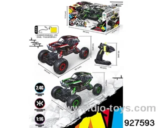 1:16 2.4C RC car Packet electricity in window box
