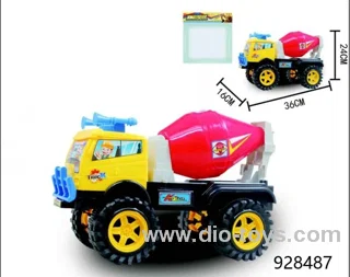 free wheel car in PP bag with header