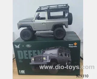 2.4G rc car with light in window box included charger