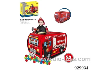 Children's tent with 50 ocean balls in color box