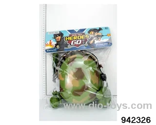 Military suits in PVC bag