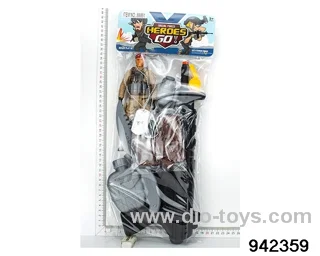 Military police suit in PVC bag