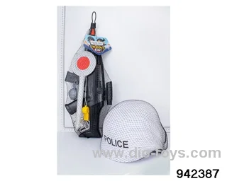 Police suit in Net bag