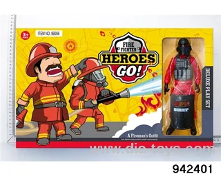 Fire fighting suit in Window box