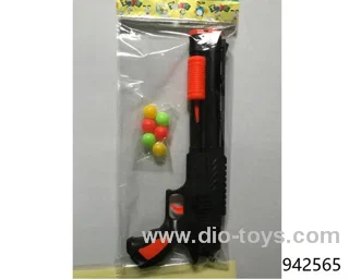 gun toy in opp bag 2 colors
