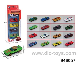 1: 64 alloy sliding old sports car in window box