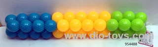 46pcs 6.5cm ocean ball