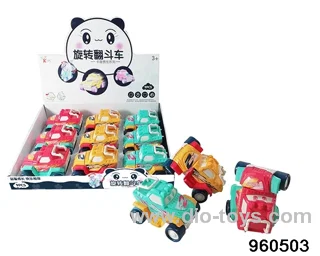Inertia rotating jeep in 9pcs display box