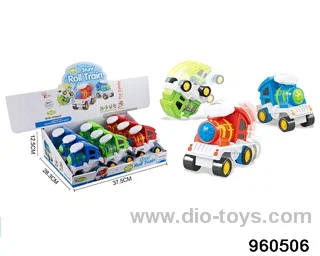 pressure rolling train in 9pcs display box