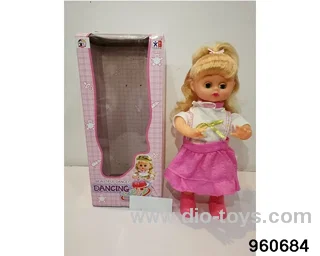16inch Doll (can swing, sing and dance) in window box