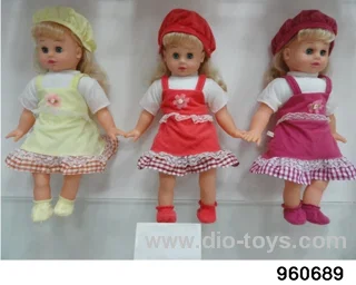 22inch Doll (can sing, with lights on his face) in opp bag