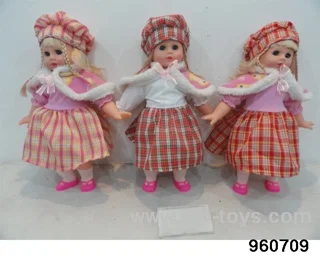 22inch Doll (can sing, with lights on his face) in opp bag