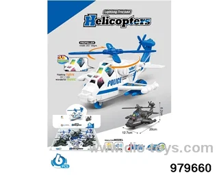 6PCS Inertia toy with flash included battery