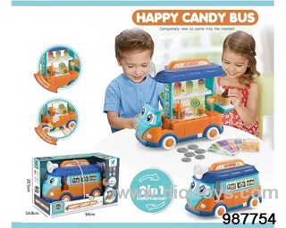 2 in 1 Metamorphosis Dessert Bus (Package 2AA) in display box