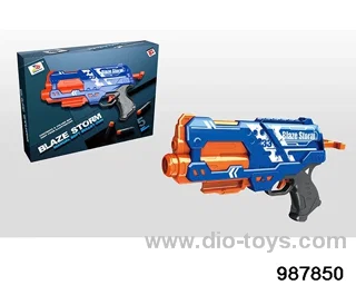 Soft bullet gun (5 bullets) in color box