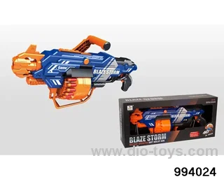B/O soft bullet gun (20 suction cups&20 round bullets) in display box