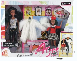 Barbie doll toy in window box