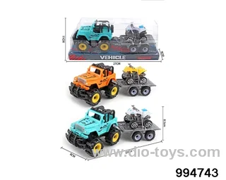 Inertia jeep towing scooter in PVC cover