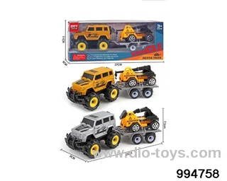 Inertia Hummer towing engineering vehicle in window box