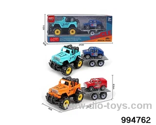 Inertia Jeep Towing Hummer in window box