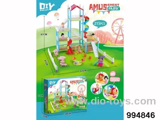 DIY park play set in color box