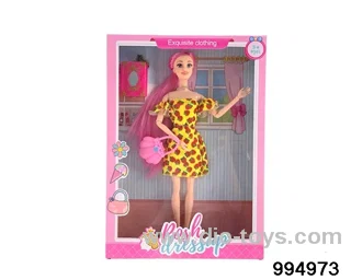 11 inch Barbie doll suit in window box