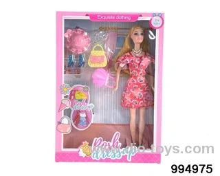 11 inch Barbie doll suit in window box