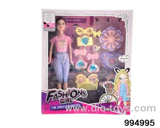 11 inch Barbie doll suit in window box
