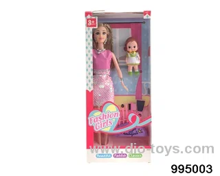 11 inch Barbie doll suit in window box