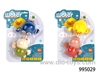 wind up animal in blister card(random color mix)