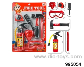 Fire-fighting series tools (fire extinguisher can spray water) in blister