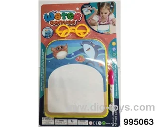 Graffiti color change learning water painting book in Blister card