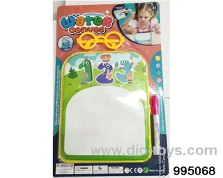 Graffiti color change learning water painting book in Blister card