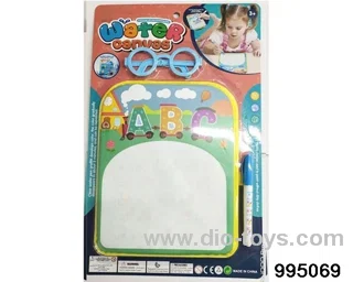 Graffiti color change learning water painting book in Blister card