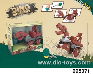 DIY Disassembly and Assembly Dinosaur in display box