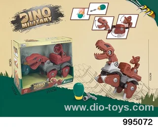 DIY Disassembly and Assembly Dinosaur in display box