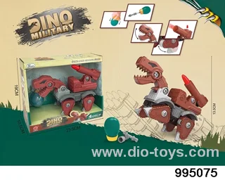 DIY Disassembly and Assembly Dinosaur in display box