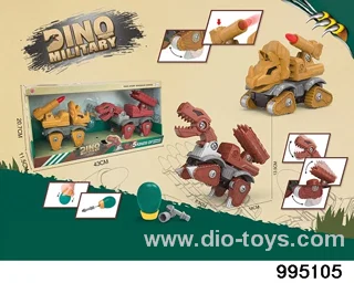 DIY Disassembly and Assembly Dinosaur in display box