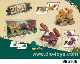DIY Disassembly and Assembly Dinosaur in display box