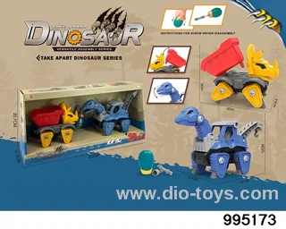 DIY Disassembly and Assembly Dinosaur in display box