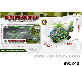 Electric universal light music aircraft in window box