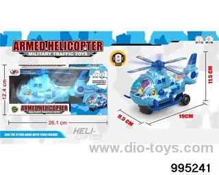 Electric universal light music aircraft in window box