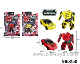 MINI DEFORMATION ROBOT SERIES in Blister card