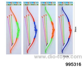 Bow and arrow suit in opp bag