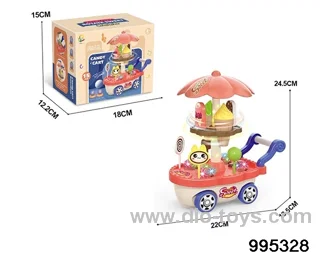 Electric ice cream truck in color box