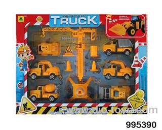 Pull-back truck combination in window box