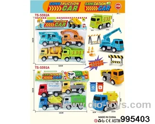 Return force Sanitation truck in PP bag with header