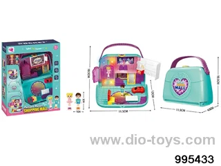 play house toy in color box